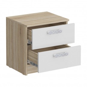 Тумба прикроватная 450 Салоу (2 ящика) в Урае - uray.ok-mebel.com | фото 2