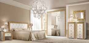 Тумба прикроватная Тиффани Premium слоновая кость/золото (ТФТП-1(П) в Урае - uray.ok-mebel.com | фото 3