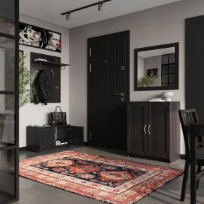 Тумба СИРИУС двухдверная, цвет Дуб Венге в Урае - uray.ok-mebel.com | фото 4