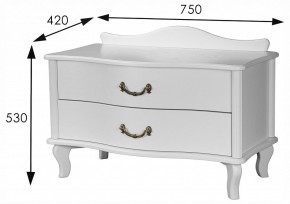 Тумбочка Джульетта Л в Урае - uray.ok-mebel.com | фото 7