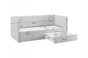 ТВИКС Кровать (софа) с ящиками 900 в Урае - uray.ok-mebel.com | фото 3