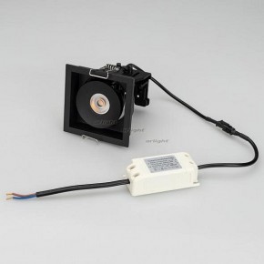 Встраиваемый светильник Arlight CL-SIMPLE-S80x80-9W Warm3000 (BK, 45 deg) 028149 в Урае - uray.ok-mebel.com | фото 6