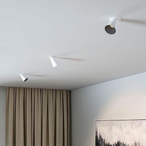Встраиваемый светильник Elektrostandard Bell 25097/LED 8W 3000K белый в Урае - uray.ok-mebel.com | фото 4