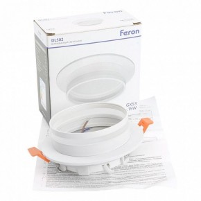 Встраиваемый светильник Feron DL502 51089 в Урае - uray.ok-mebel.com | фото 9