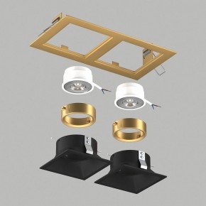 Встраиваемый светильник Lightstar Domino D5230707GMOD в Урае - uray.ok-mebel.com | фото 2
