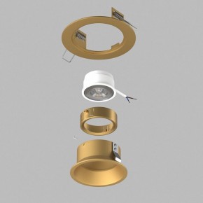 Встраиваемый светильник Lightstar Domino D61303GMOD в Урае - uray.ok-mebel.com | фото 3