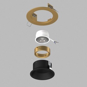 Встраиваемый светильник Lightstar Domino D61307GMOD в Урае - uray.ok-mebel.com | фото 3
