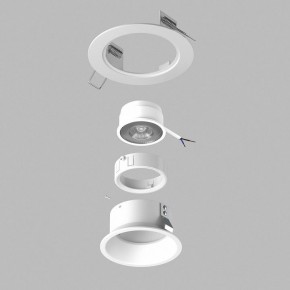 Встраиваемый светильник Lightstar Domino D61606WMOD в Урае - uray.ok-mebel.com | фото 3