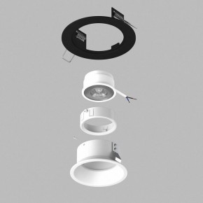Встраиваемый светильник Lightstar Domino D61706WMOD в Урае - uray.ok-mebel.com | фото 2