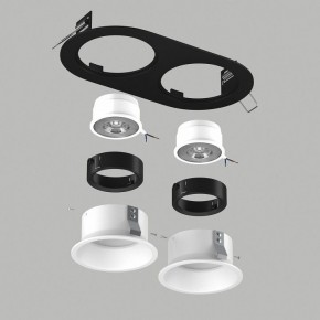 Встраиваемый светильник Lightstar Domino D6570606BMOD в Урае - uray.ok-mebel.com | фото 3