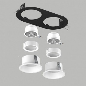 Встраиваемый светильник Lightstar Domino D6570606WMOD в Урае - uray.ok-mebel.com | фото 3