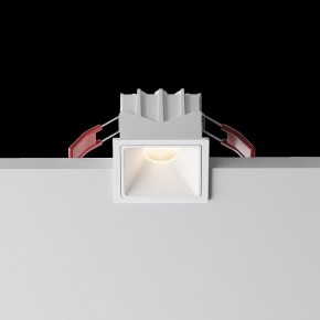 Встраиваемый светильник Maytoni Alfa LED DL043-01-10W3K-SQ-W-1 в Урае - uray.ok-mebel.com | фото 5