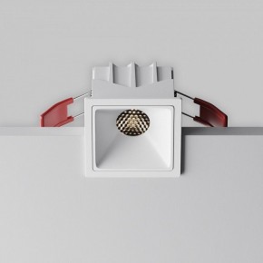 Встраиваемый светильник Maytoni Alfa LED DL043-01-10W4K-SQ-W-1 в Урае - uray.ok-mebel.com | фото 3