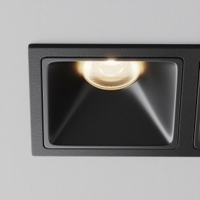 Встраиваемый светильник Maytoni Alfa LED DL043-02-10W3K-SQ-B-1 в Урае - uray.ok-mebel.com | фото 12