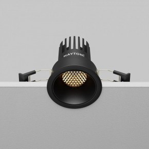 Встраиваемый светильник Maytoni Dip DL115-10W-2.7K-B в Урае - uray.ok-mebel.com | фото 7