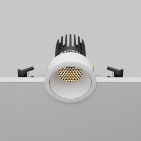 Встраиваемый светильник Maytoni Dip DL115-10W-2.7K-W в Урае - uray.ok-mebel.com | фото 7