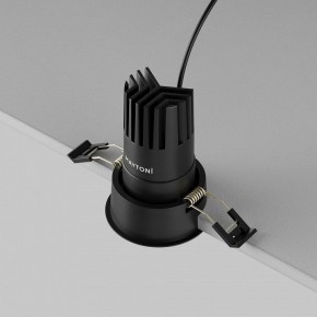 Встраиваемый светильник Maytoni Dip DL116-10W-2.7K-B в Урае - uray.ok-mebel.com | фото 6