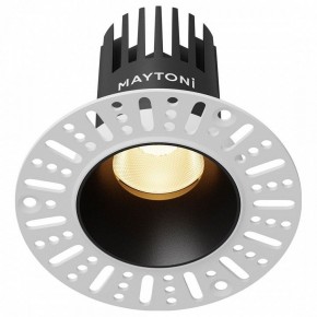 Встраиваемый светильник Maytoni Dip DL119-10W-2.7K-TRS-B в Урае - uray.ok-mebel.com | фото