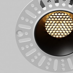 Встраиваемый светильник Maytoni Dip DL119-10W-2.7K-TRS-B в Урае - uray.ok-mebel.com | фото 12