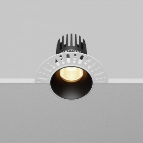 Встраиваемый светильник Maytoni Dip DL119-10W-2.7K-TRS-B в Урае - uray.ok-mebel.com | фото 5