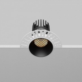 Встраиваемый светильник Maytoni Dip DL119-10W-2.7K-TRS-B в Урае - uray.ok-mebel.com | фото 7
