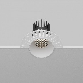 Встраиваемый светильник Maytoni Dip DL119-10W-4K-TRS-W в Урае - uray.ok-mebel.com | фото 7