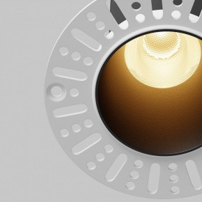 Встраиваемый светильник Maytoni Dip DL120-10W-2.7K-TRS-B в Урае - uray.ok-mebel.com | фото 11