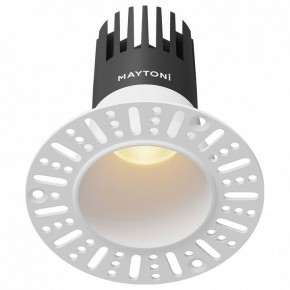 Встраиваемый светильник Maytoni Dip DL120-10W-2.7K-TRS-W в Урае - uray.ok-mebel.com | фото
