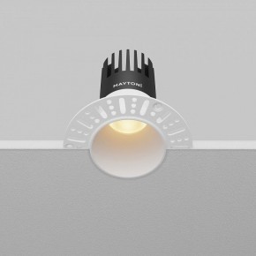 Встраиваемый светильник Maytoni Dip DL120-10W-2.7K-TRS-W в Урае - uray.ok-mebel.com | фото 6