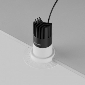 Встраиваемый светильник Maytoni Dip DL120-10W-2.7K-TRS-W в Урае - uray.ok-mebel.com | фото 7
