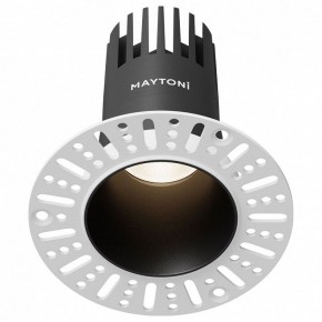 Встраиваемый светильник Maytoni Dip DL120-10W-4K-TRS-B в Урае - uray.ok-mebel.com | фото