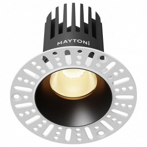 Встраиваемый светильник Maytoni Dip DL121-15W-2.7K-TRS-B в Урае - uray.ok-mebel.com | фото