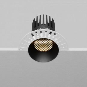 Встраиваемый светильник Maytoni Dip DL121-15W-2.7K-TRS-B в Урае - uray.ok-mebel.com | фото 7