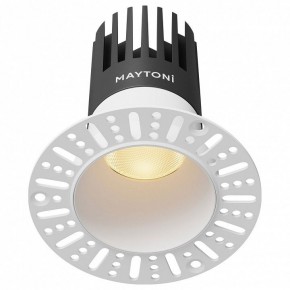 Встраиваемый светильник Maytoni Dip DL122-15W-2.7K-TRS-W в Урае - uray.ok-mebel.com | фото
