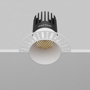 Встраиваемый светильник Maytoni Dip DL122-15W-2.7K-TRS-W в Урае - uray.ok-mebel.com | фото 7