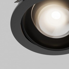 Встраиваемый светильник Maytoni Lens DL105-12W4K-B в Урае - uray.ok-mebel.com | фото 8