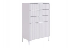 ЗЕФИР Комод (белый муар) в Урае - uray.ok-mebel.com | фото