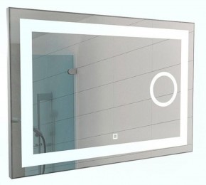 Зеркало Even 100 alum (линза) с подсветкой Sansa (SEL1028Z) в Урае - uray.ok-mebel.com | фото