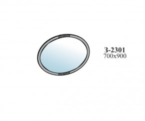 Зеркало ШЕР Дуб серый (З-2301) в Урае - uray.ok-mebel.com | фото