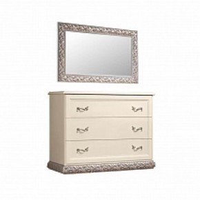 Зеркало Тиффани штрих-лак/серебро (ТФ/01 ) в Урае - uray.ok-mebel.com | фото 2